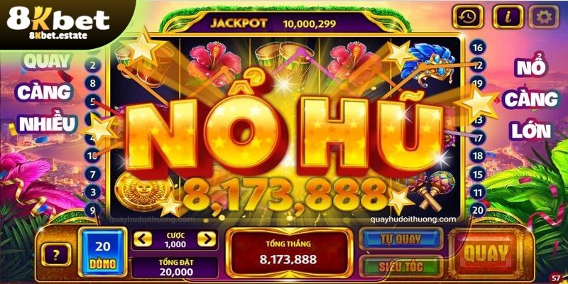 Quy luật game nổ hũ tại 8KBET